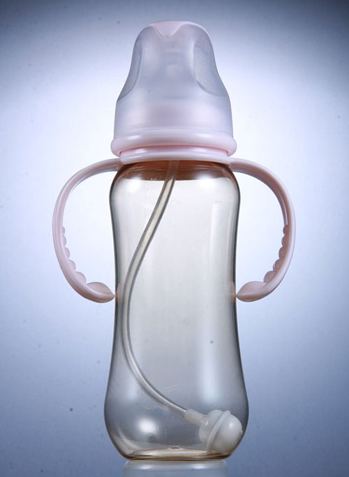 樂哈哈標口弧形300毫升PPSU奶瓶