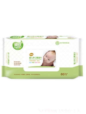 成氏嬰兒手口濕巾80片