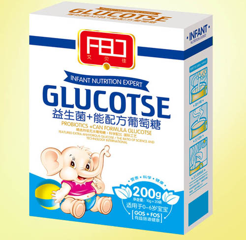 艾貝佳益生菌+能配方葡萄糖盒裝