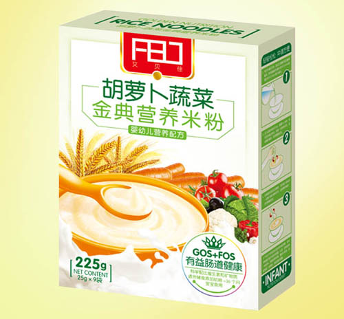 艾貝佳胡蘿卜蔬菜金典營養(yǎng)米粉