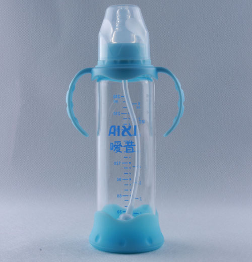 噯昔嬰幼兒奶瓶藍(lán)色240ml