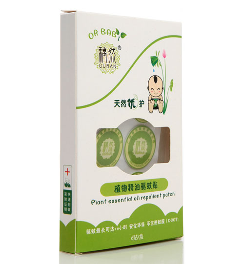 藕然植物精油驅蚊貼