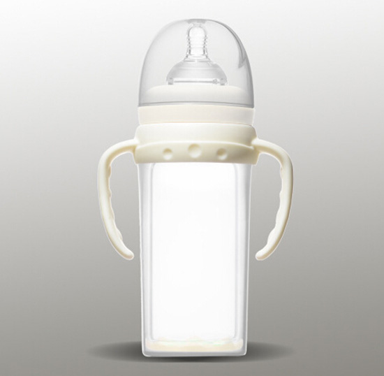 愛(ài)弗圖西240MLPP寬口直身奶瓶(月光白)