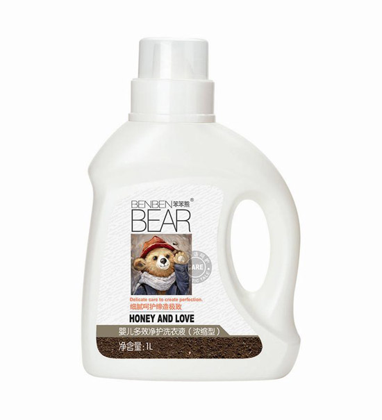 笨笨熊嬰兒多效凈護洗衣液