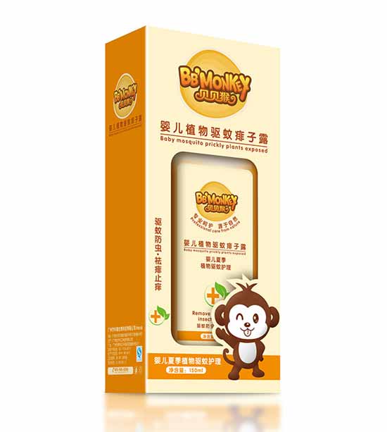 貝貝猴嬰兒植物驅蚊痱子露