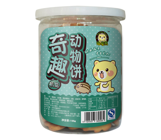 嘻嘻熊奇趣動物餅