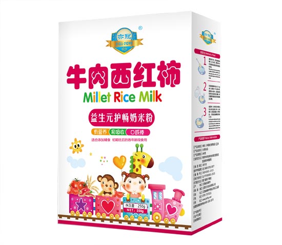 亦冠牛肉西紅柿小米奶米粉