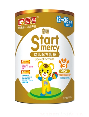 啟澤幼兒配方乳粉金裝3段聽裝