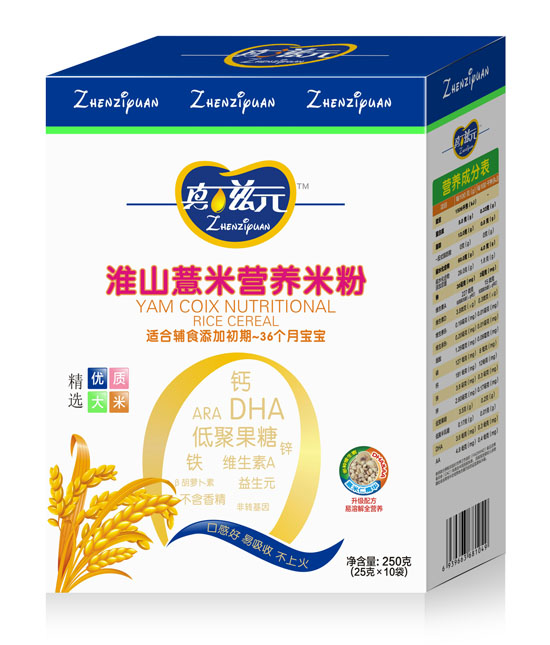 真滋元淮山薏米營養米粉