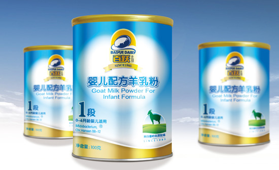 百躍嬰兒配方羊奶粉100g1段