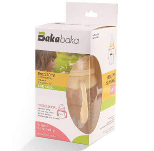 巴卡巴卡寬口徑專業型PP哺乳瓶240ml