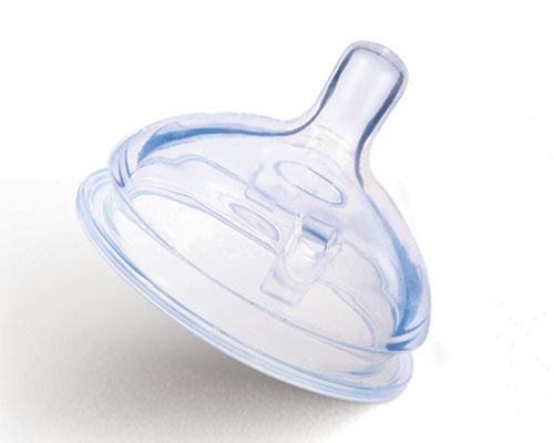 巴卡巴卡超寬口徑小圓孔防脹氣奶嘴(S)