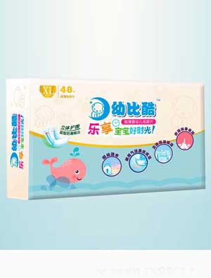幼比酷紙尿片中包XL-28片