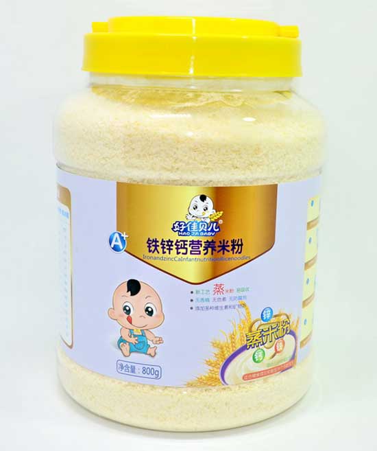 好佳貝兒A+鐵鋅鈣營(yíng)養(yǎng)米粉