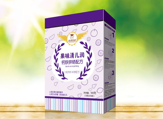 點點日記鈣鐵鋅硒果味清兒潤