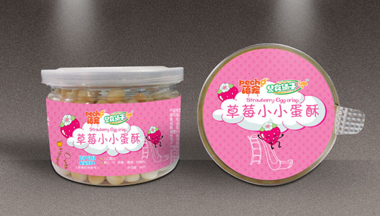 蓓寵蓓寵草莓小小蛋酥