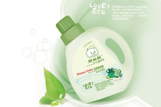 歡樂熊寶寶洗衣液