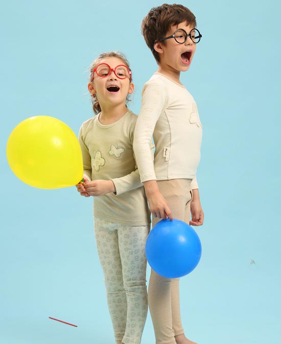 麥吉安琪彩棉修身內(nèi)衣套裝