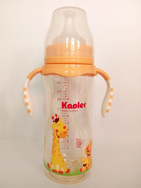 康喂兒PPSU雙色手柄奶瓶(黃色)