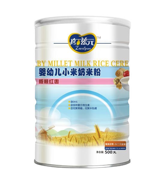 真滋元核桃紅棗小米奶米粉