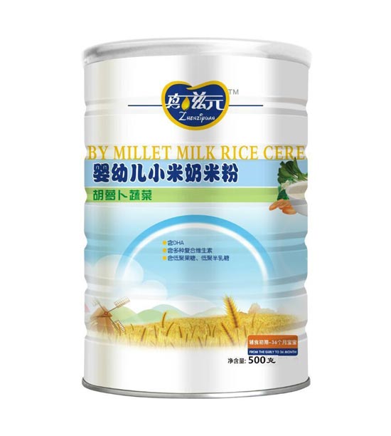 真滋元胡蘿卜蔬菜小米奶米粉