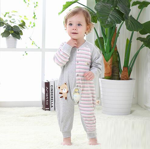 蓓琪兔嬰兒服飾2015秋冬新品舒絨系列開檔哈衣0