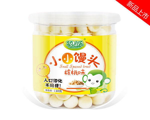 聰貝樂(lè)核桃味小小饅頭
