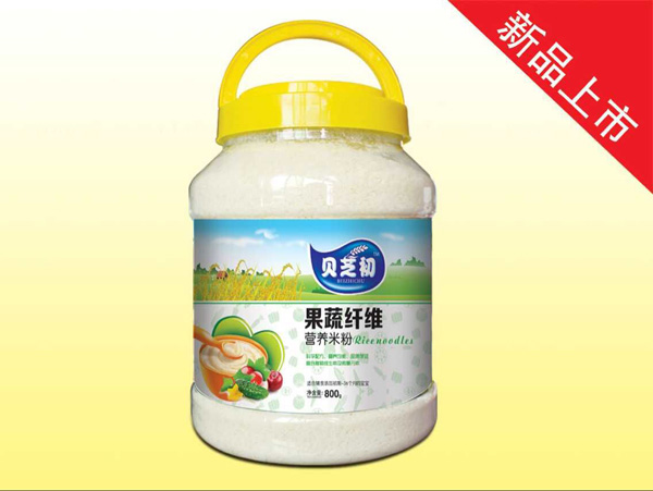 貝芝初果疏纖維-營養米粉