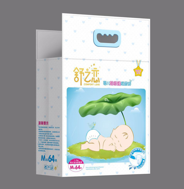 舒之戀嬰幼兒超級薄紙尿褲M6456片