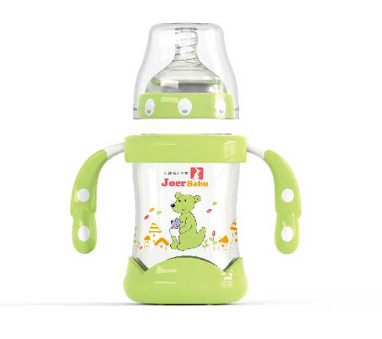 小袋鼠巴布安全玻璃奶瓶