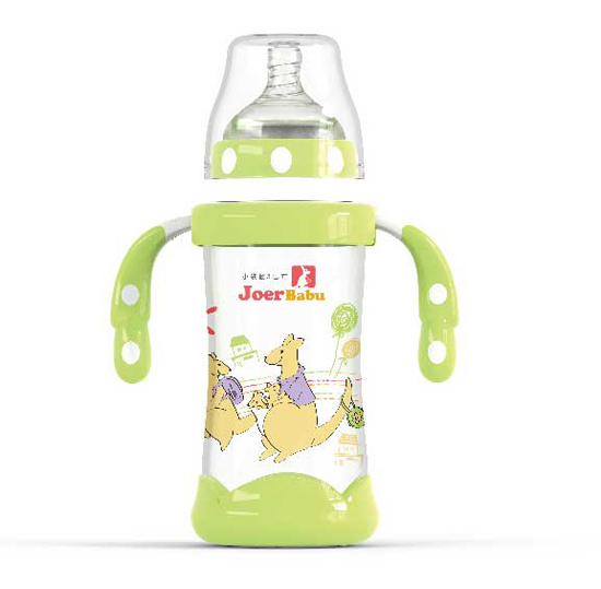 小袋鼠巴布安全玻璃奶瓶