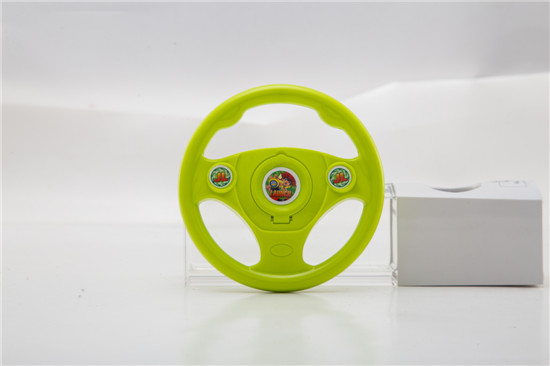 彈射方向盤玩具綠色