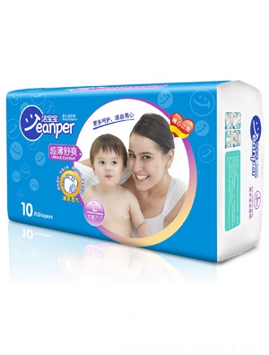 潔寶寶超薄舒爽嬰兒紙尿褲XL24