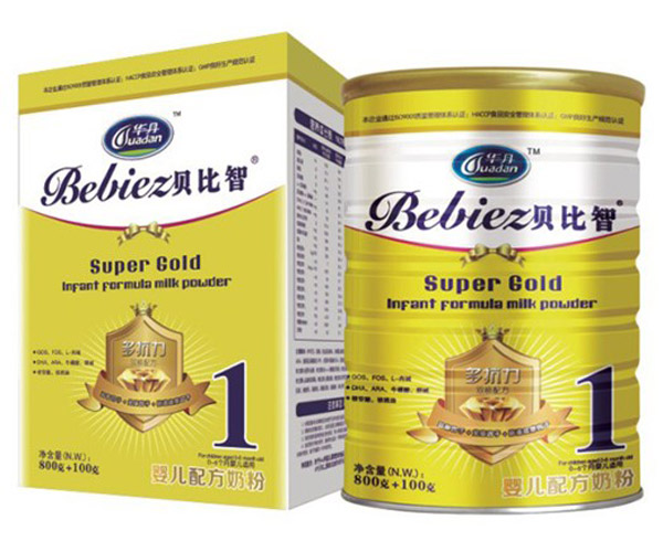 貝比智超金裝嬰兒配方奶粉1段