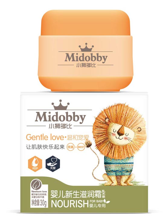 小獅多比嬰兒新生滋潤(rùn)霜-乳木果