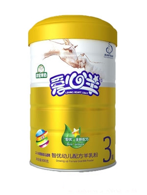 愛心羊智優幼兒配方羊乳粉3段800g