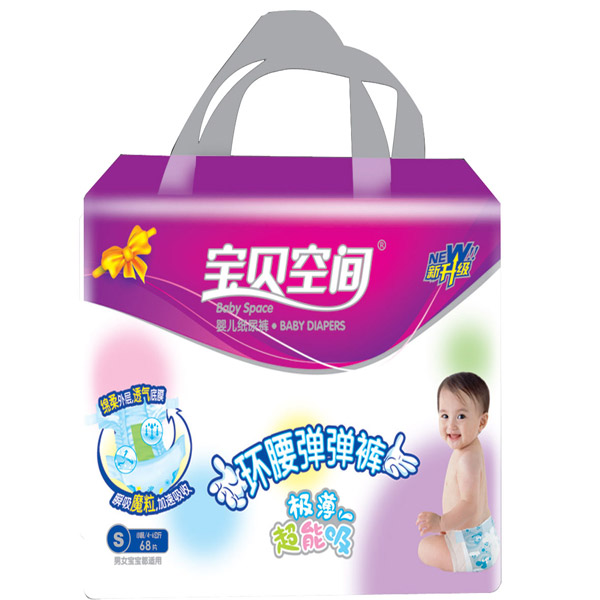 寶貝空間環腰彈彈褲68片S碼