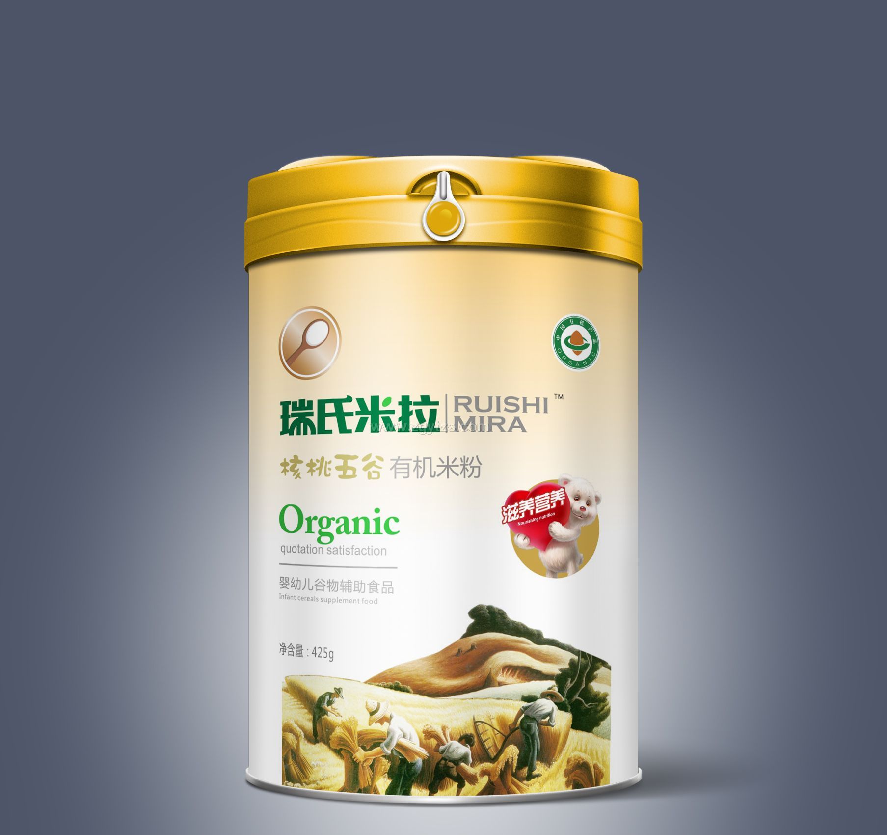 核桃五谷有機米粉