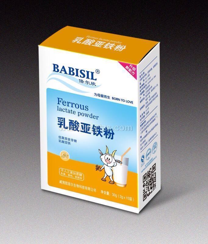 倍爾欣乳酸亞鐵粉