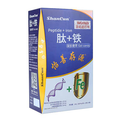 善存肽鐵凝膠糖果