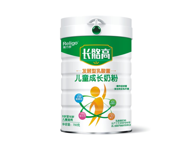 長骼高發酵乳酸菌兒童成長配方奶粉